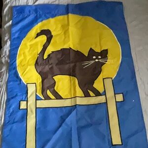 Halloween Cat Flag